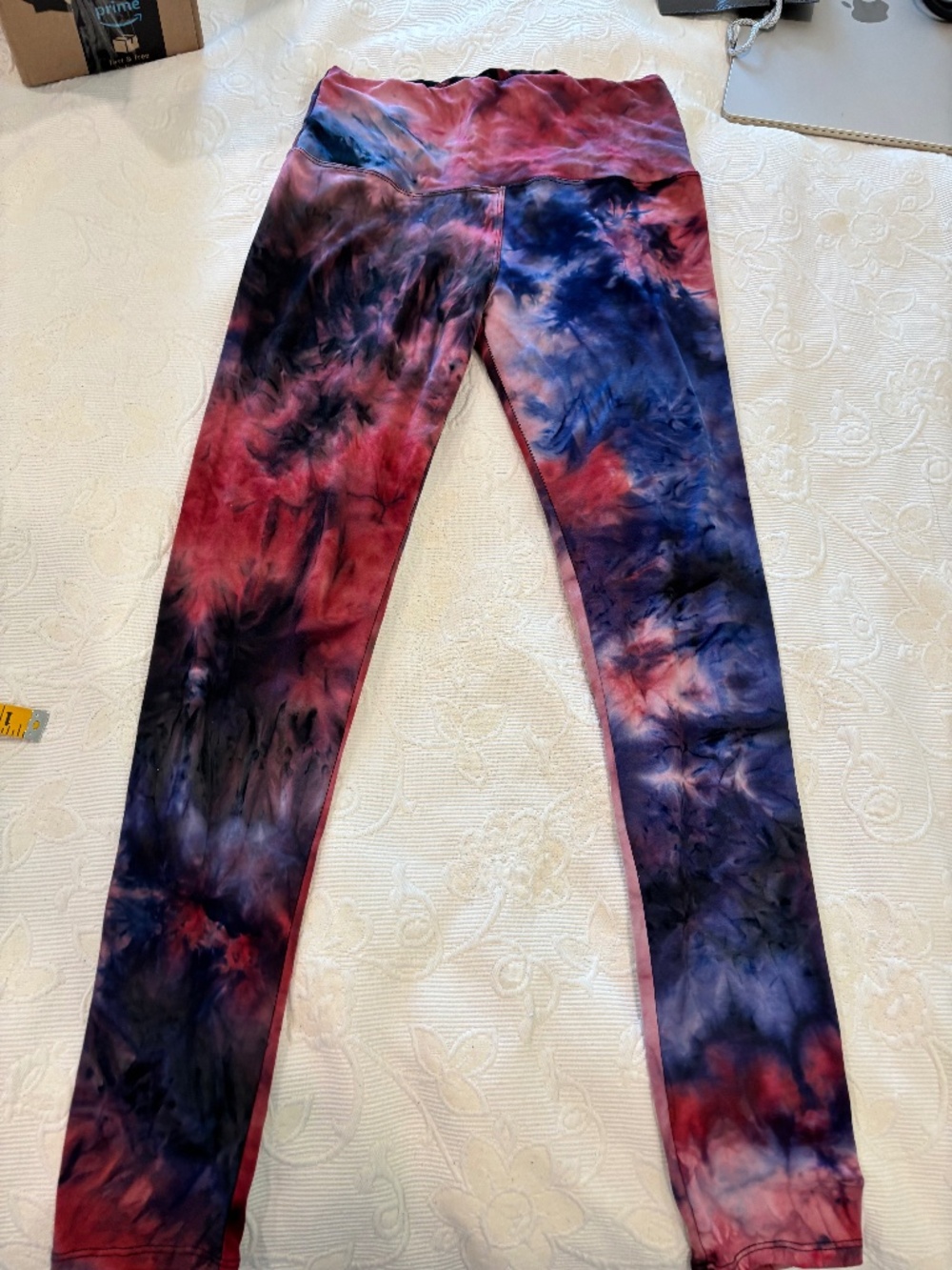 Shepherd's Fashions Ottawa Tie Dye Ultra Stretch Leggings One Size O/S 37"